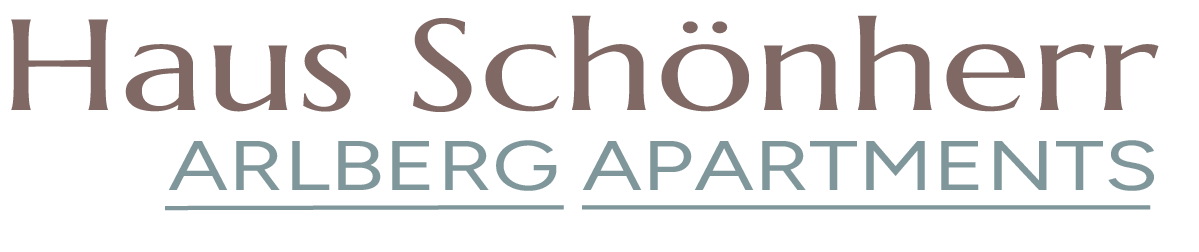 logo schriftzug Arlbergapartments